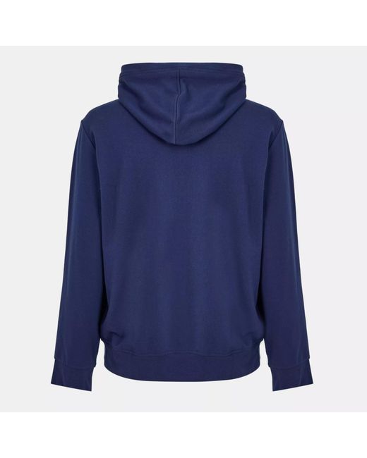 Polo Ralph Lauren Blue Full Zip Hooded Fleece for men