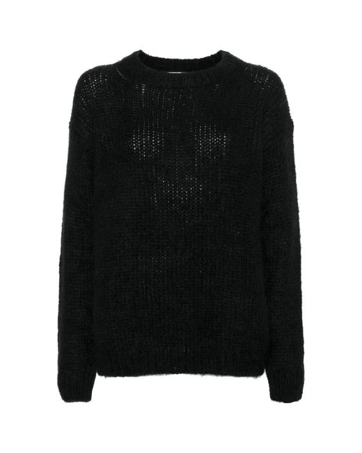 P.A.R.O.S.H. Black Long-Sleeve Sweater
