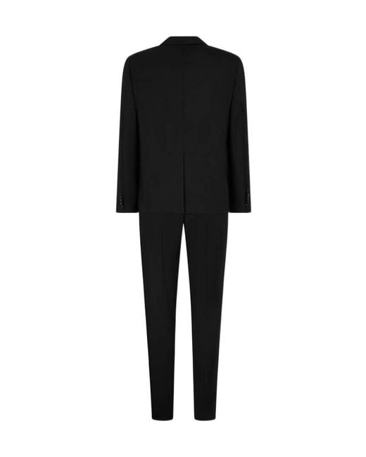 DSquared² Black Two-Piece Tailored Suit for men