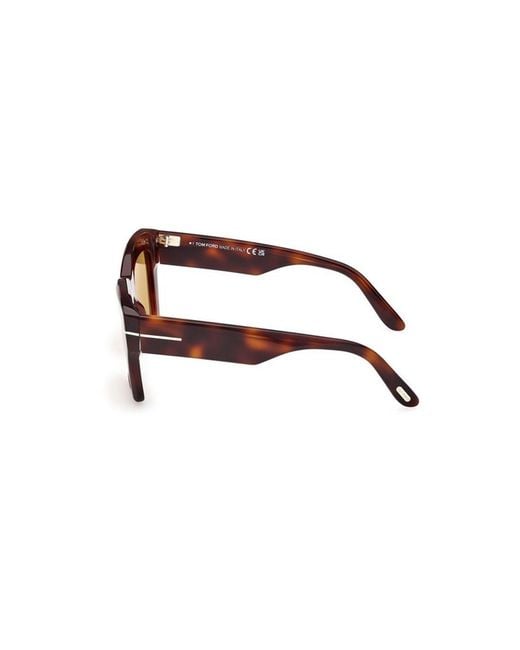 Tom Ford Natural Full Frame Sunglasses for men