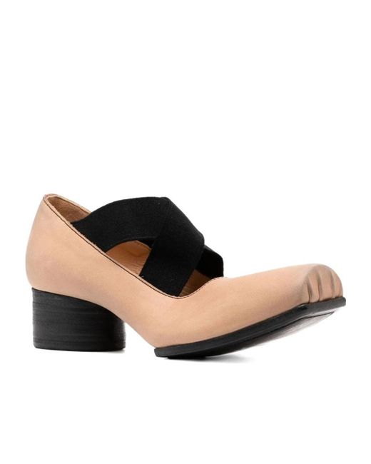 Uma Wang Natural Square Toe Ballet Flats
