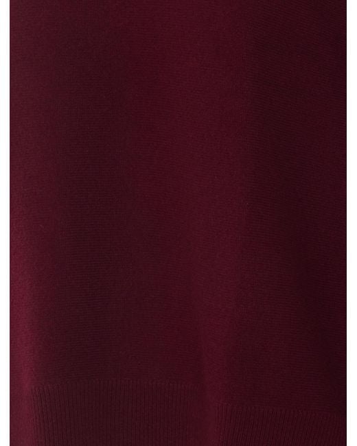 Lisa Yang Red Long-Sleeved Sweater
