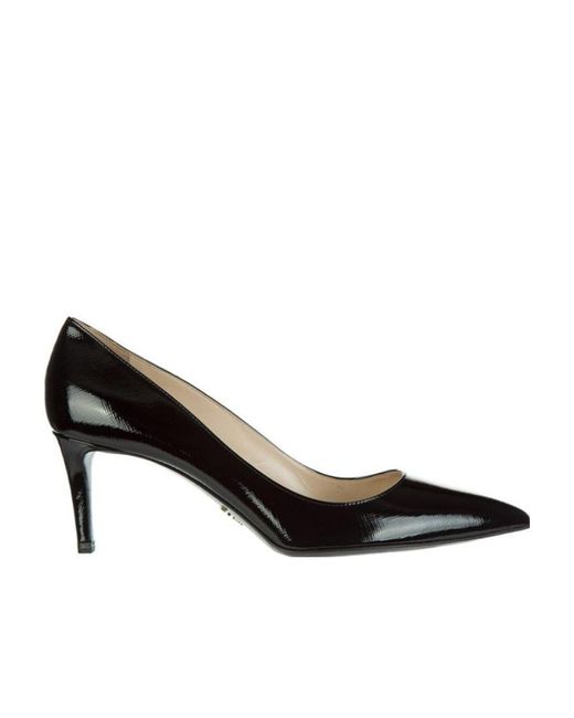Prada Black Pointed High Heels