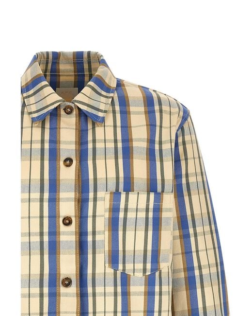 A.P.C. Blue 'Nathan' Shirt for men