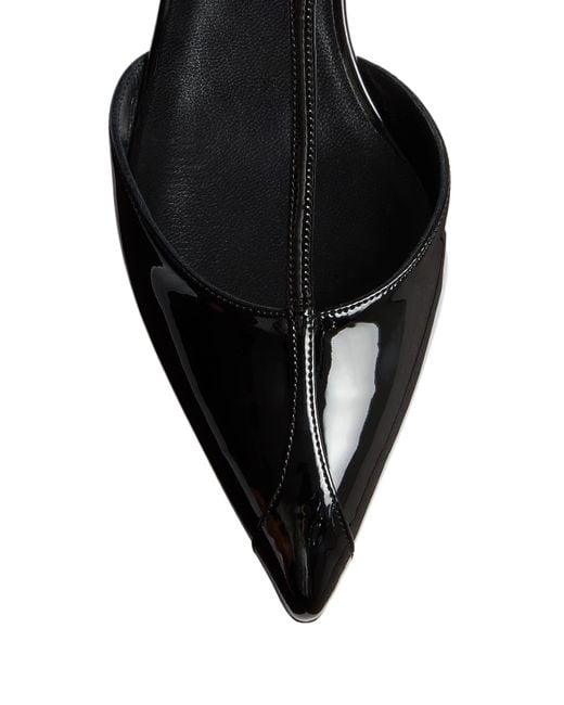 Khaite Black Mia Pointed-Toe Pumps
