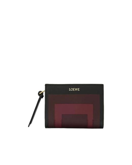 Loewe Purple Compact Wallet