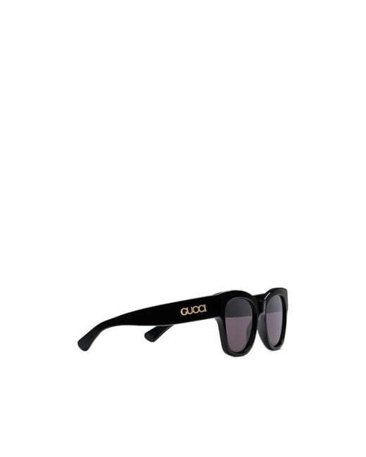 Gucci Black Butterfly Frame Sunglasses