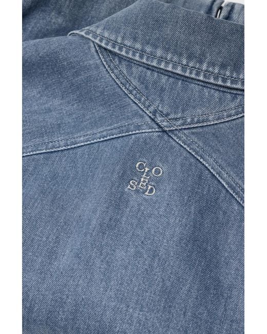 Closed Blue Cotton Denim Jacket