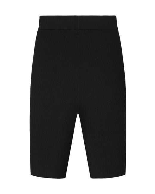 Fear Of God Black Rib Knit Bike Shorts