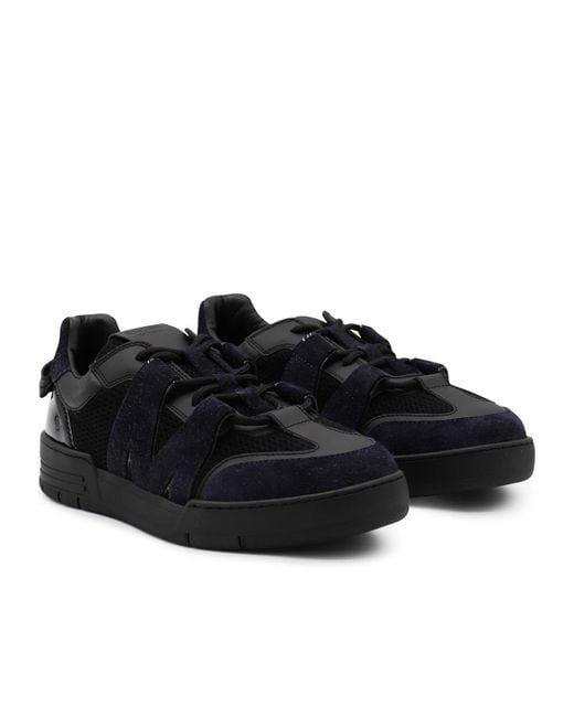 Moschino Black Logo Detailed Sports Shoes for men