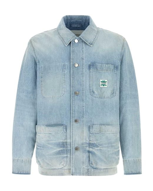 Closed Blue Workwear Denim Jacket for men