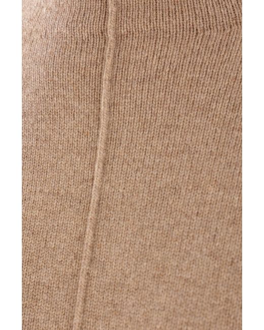 Max Mara Brown Crewneck Long-Sleeved Jumper