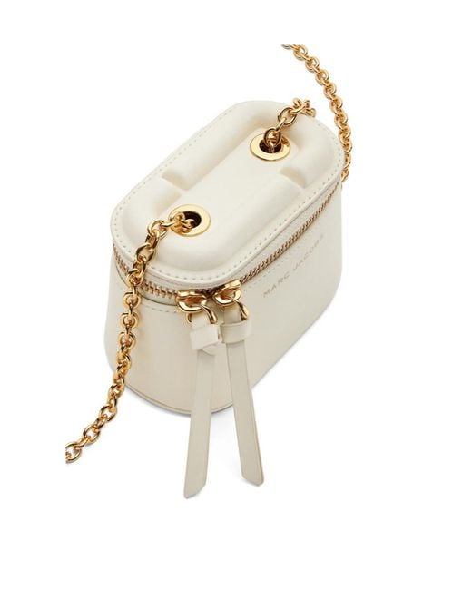 Marc Jacobs White Babe Mini Vanity Bag