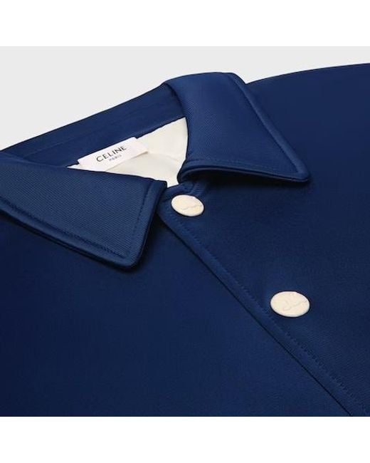 Céline Blue Teddy Jacket for men