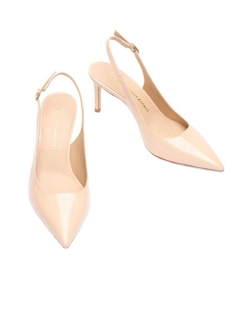 Stuart Weitzman Pink Stuart Power Slingback 75