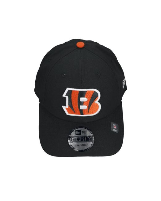 KTZ Black 9 Forty Embroidery Baseball Hat for men