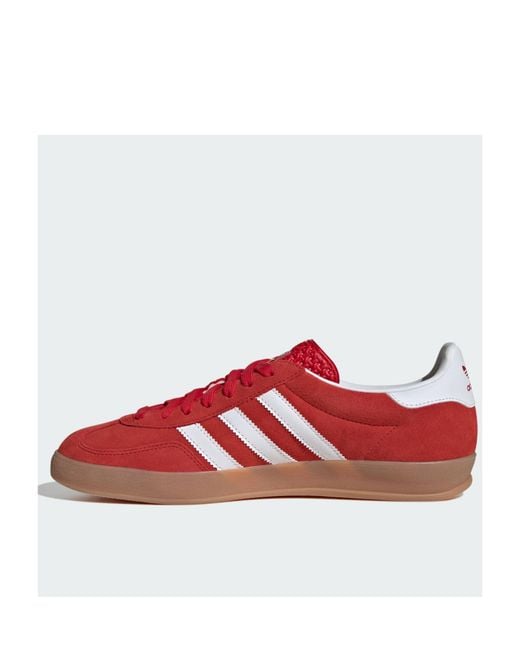 Adidas Originals Red Vintage Lowtop Sports Sneakers for men