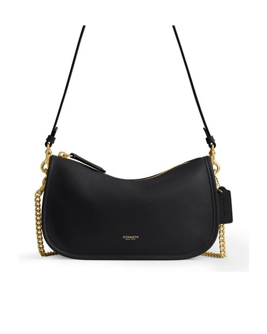 COACH Black Waverly Shoulder Bag