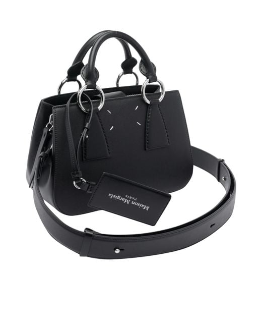 Maison Margiela Black Double Handle Tote Bag