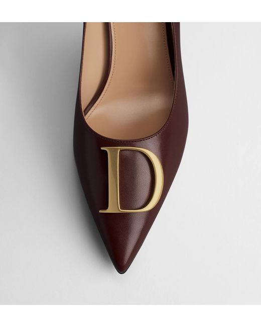 Dior Brown Initials Pump