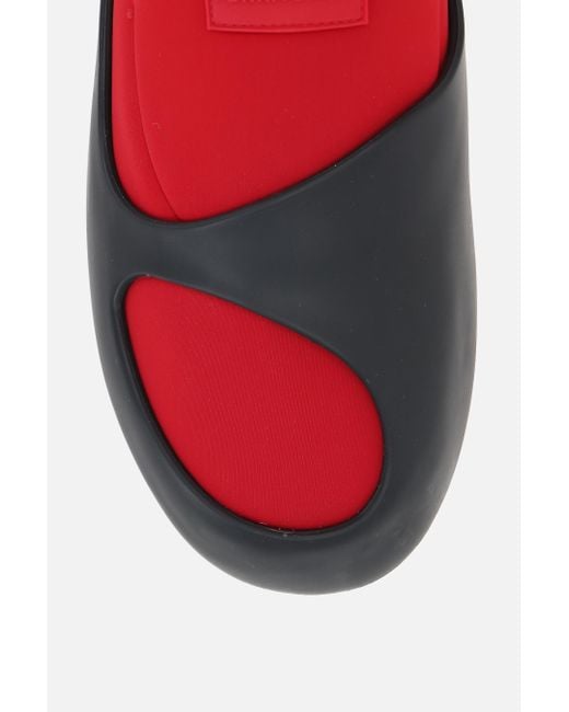 Ferragamo Red Round-Headed Casual Shoes for men