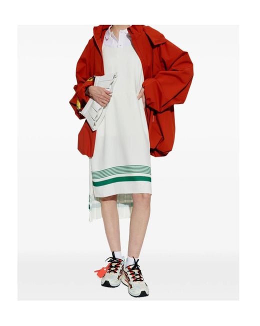 Off-White c/o Virgil Abloh Red Be Right Back Mesh Sneakers