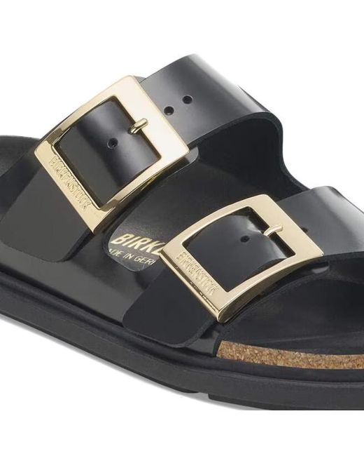 Birkenstock Black Arizona Buckle-Fastening Sandals