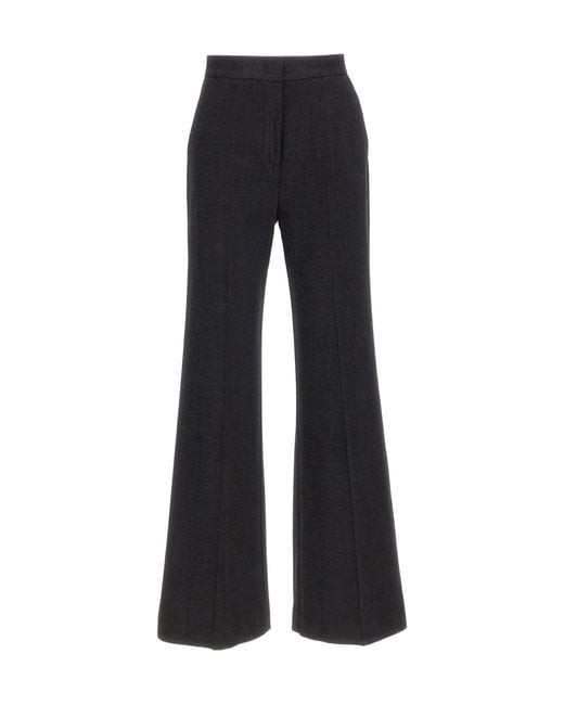 Kaos Blue Wide-Leg Pants