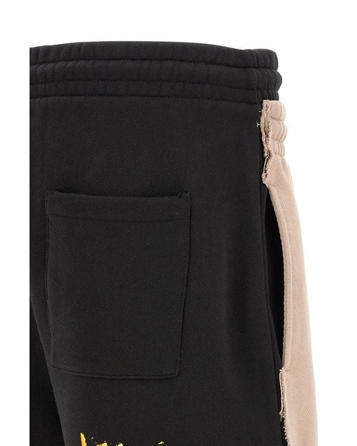 Off-White c/o Virgil Abloh Natural 'Spices Arrow Overlap Skate' Bermuda Shorts for men