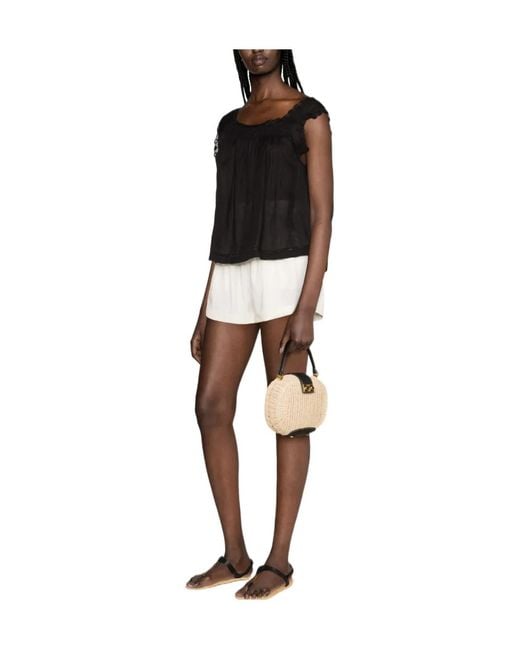 Doen Black Aphra Blouse