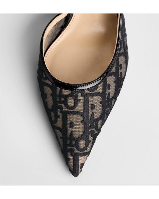 Dior Black Aable Slingback Pump