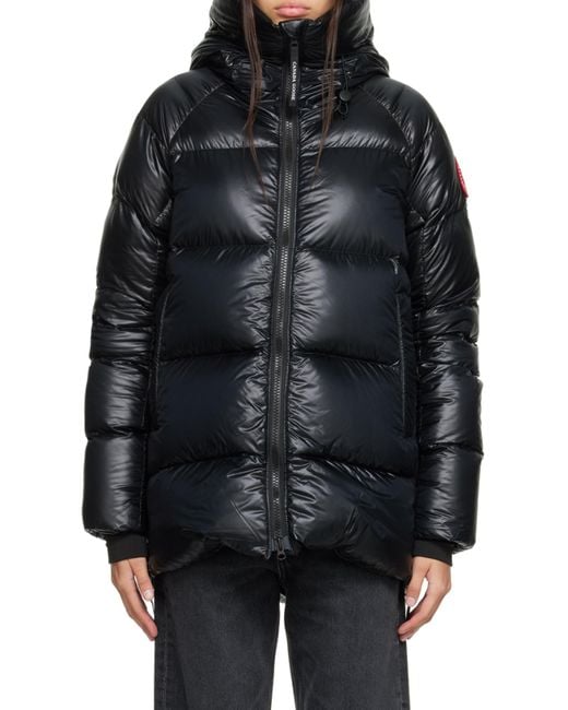 Canada Goose Black Cypress Puffer Hooded Jacket