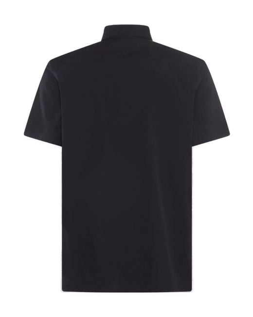 Burberry Black Short Sleeved Buttoned Shirt for men