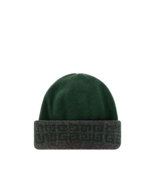 Givenchy Green The Logo Has A Double-Sided Pee Cap for men