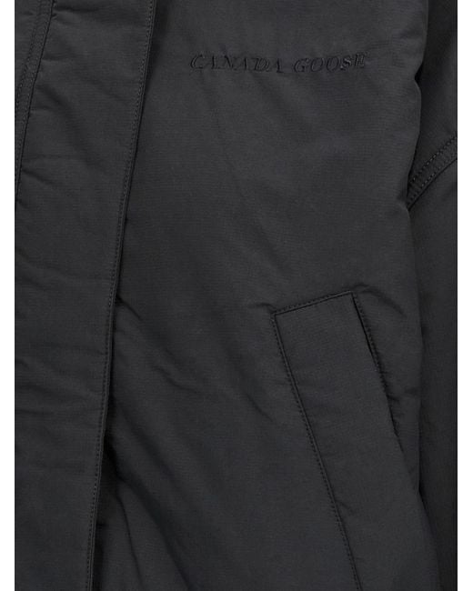 Canada Goose Black Alberni Reversible Bomber Jacket