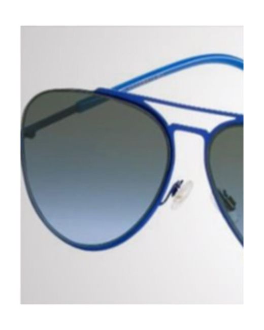 Marc Jacobs Blue Pilot Sunglasses
