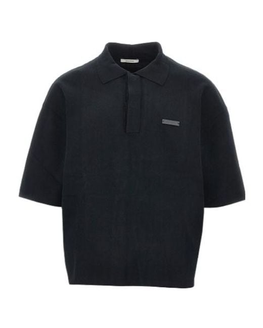 Entire studios Blue Short-Sleeved Club Polo Shirt for men