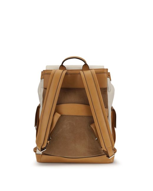 Brunello Cucinelli Natural City Backpack for men