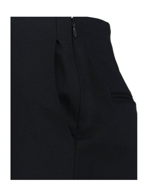 DIESEL Black Logo Plaque Trousers