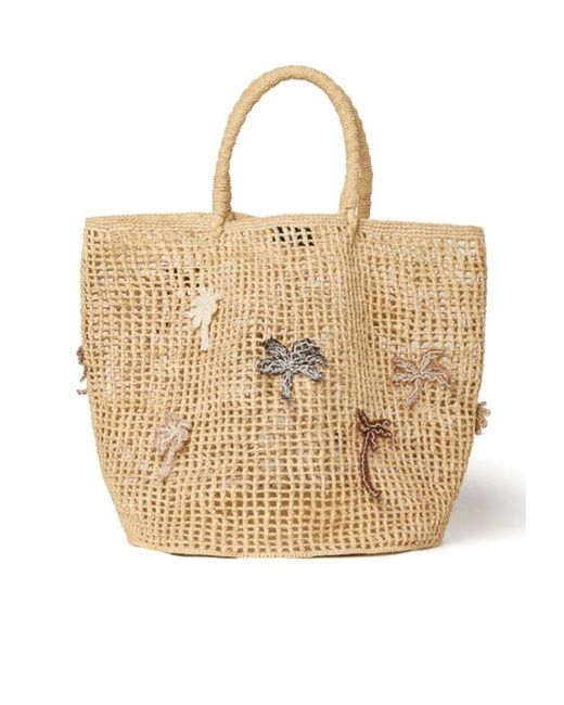 Alanui Natural Where The Waves Begins Tote Bag