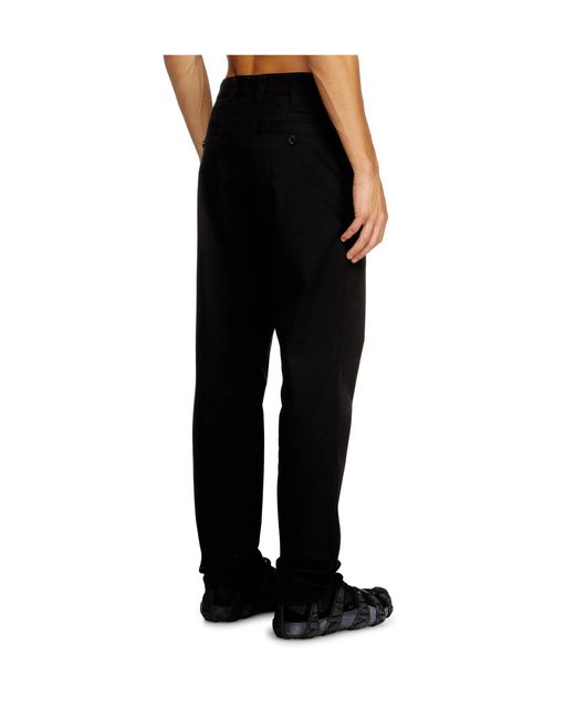 DIESEL Black P-Define-Epch Utility Loop Pants for men