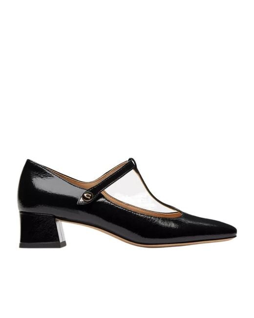 COACH Black Angelina T Strap Mary Jane