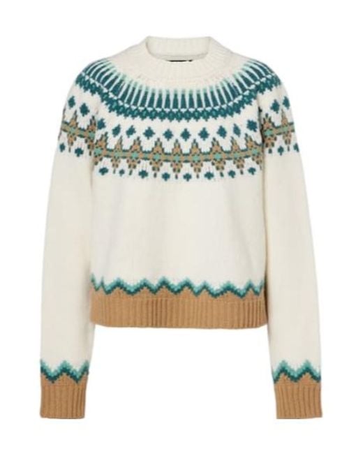 Alanui Multicolor Sweet Winter Virgin Wool Sweater