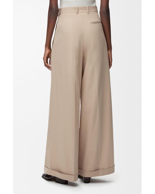 Loewe Natural Pleated Trousers