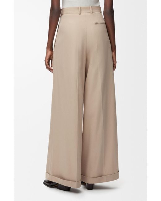 Loewe Natural Pleated Trousers