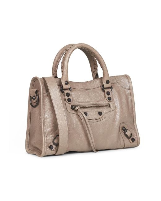 Balenciaga Natural Small Le City Tote Bag