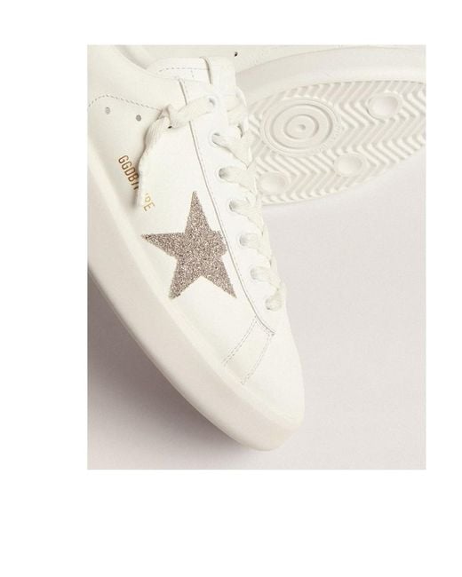 Golden Goose Deluxe Brand Natural Pure-Star Sneakers
