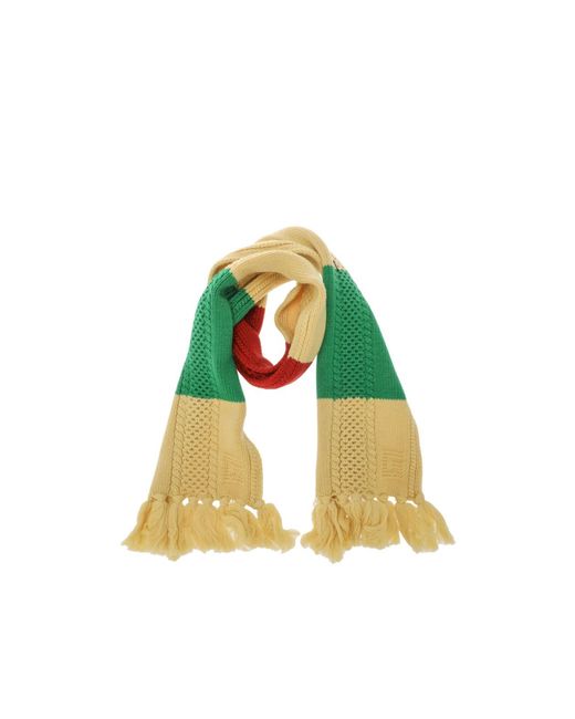 Gucci Multicolor Hollow Out Detail Gloves