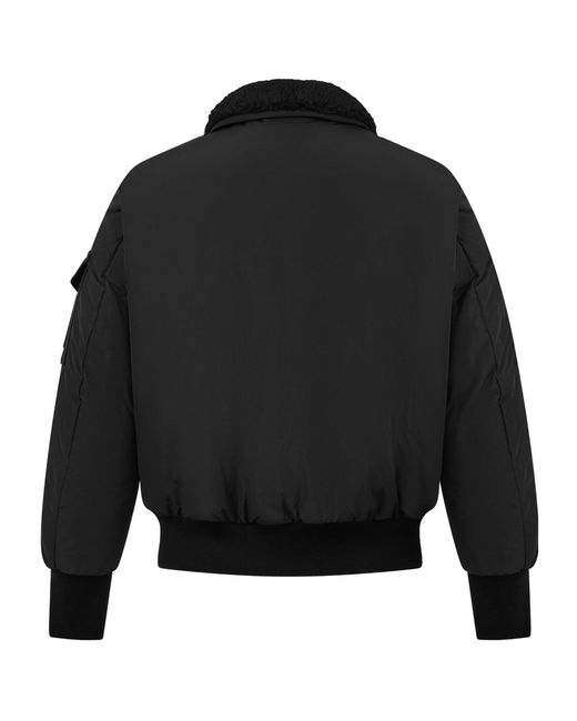 Moncler Black Lightweight Down Jacket for men