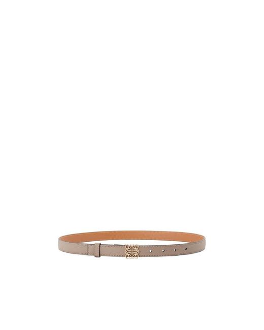 Loewe White Anagram Belt